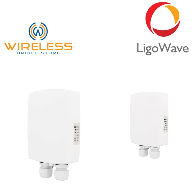 WBS-PTP-LV5AC LigoWave LV-5-15AC wireless bridge kit
