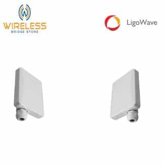 LigoWave Preconfigured Wireless Bridge Kit (WBS-PTP-LW-5AC)